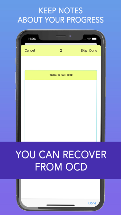 OCD HELP Screenshot