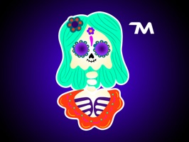 The Day Of The Dead Stickers