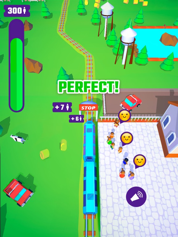 Rail Rider: Train Driver Game iPad screenshot 4 - Games app