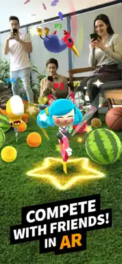 Flippy Friends Fruit Crush AR - Screenshot 1