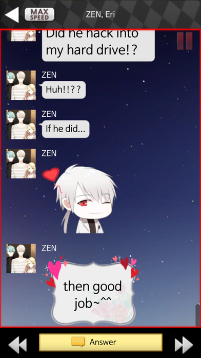 Screenshot #3 pour Mystic Messenger