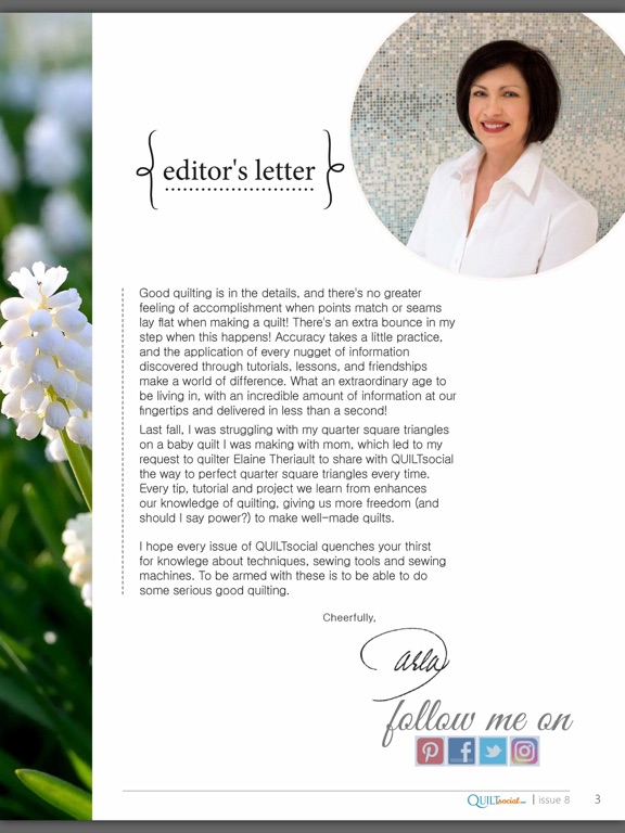Screenshot #5 pour QUILTsocial Magazine