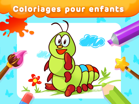 Screenshot #4 pour Jeux de coloriage pour bebe 2+