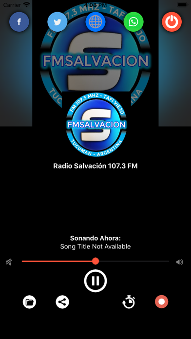 Screenshot #1 pour Radio Salvación 107.3 FM