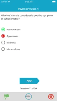 psychiatry exam questions iphone screenshot 3