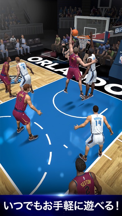 NBA NOW：モバイルバスケットボールゲーム screenshot1