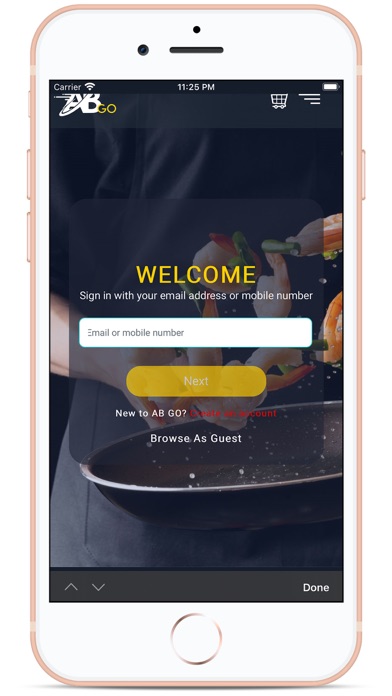 AB GO eats Screenshot