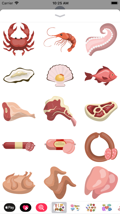 All Foods Stickers Screenshot