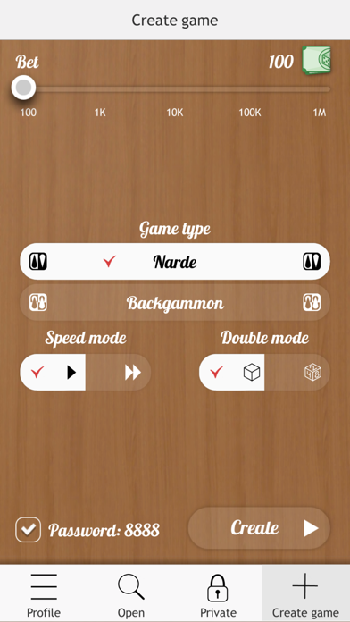 Backgammon Narde Online Screenshot