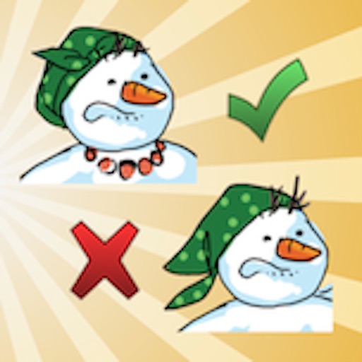 Find the 10 differences winter icon