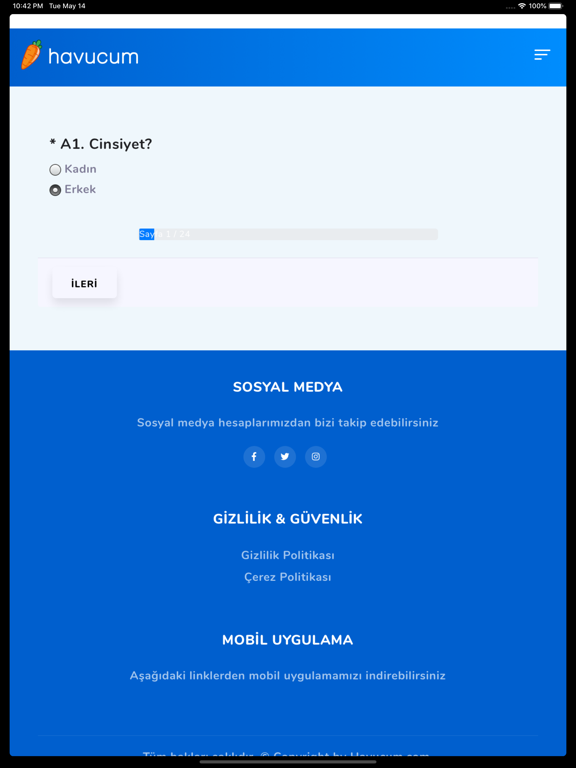 Havucum iPad screenshot 3 - Business app