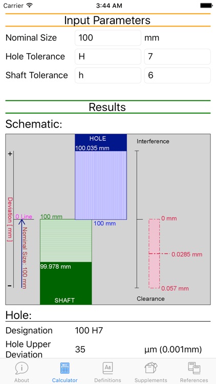 Fit Tolerance ISO (Ad-free)