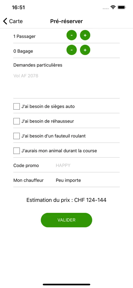 Blue Chauffeurs privés