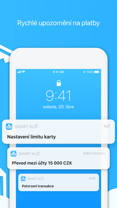 ČSOB Smart klíč Screenshot