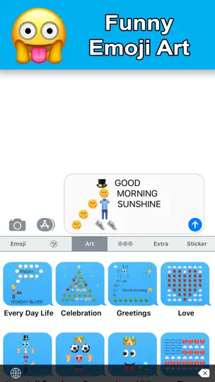 Capture d'écran de New Emoji - Emoticon Smileys sur iPhone 9