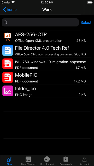 File Director HD Screenshot