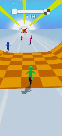 Game screenshot Happy Wheel Race 3D:Stickman hack