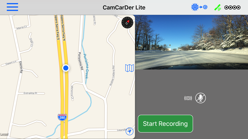 #2. CamCarDer Lite (iOS) 由: OXiGENATOR LLC