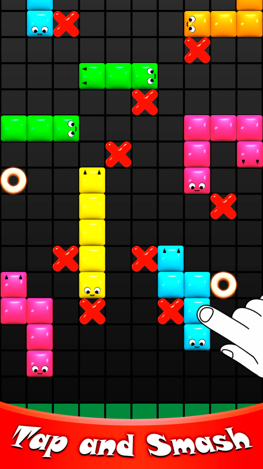 #1. Fun Snake Game - Cool Smash (iOS) 由: Eugene Mikhalevskiy