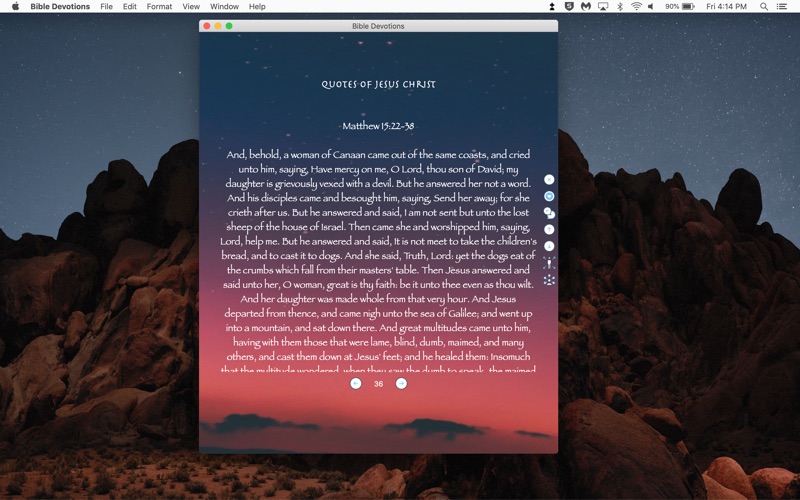 Bible Devotional Screenshot