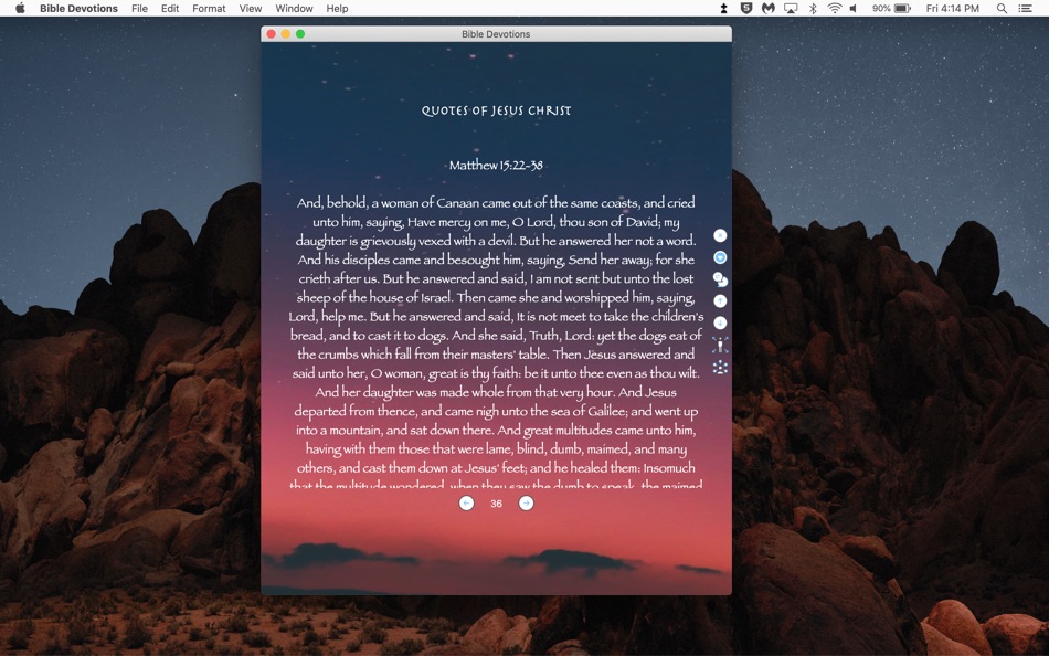 #6. Bible Devotional (macOS) Podle: Inspirations of Christ LLC