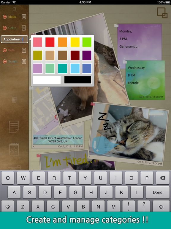 Screenshot #6 pour Real Memo Board