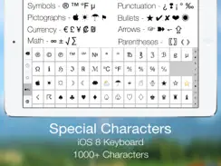 Special Characters++ iPad image 1