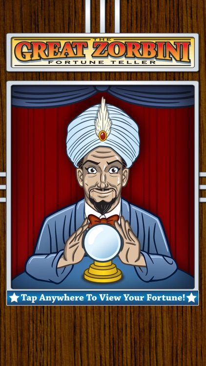 Great Zorbini Fortune Teller