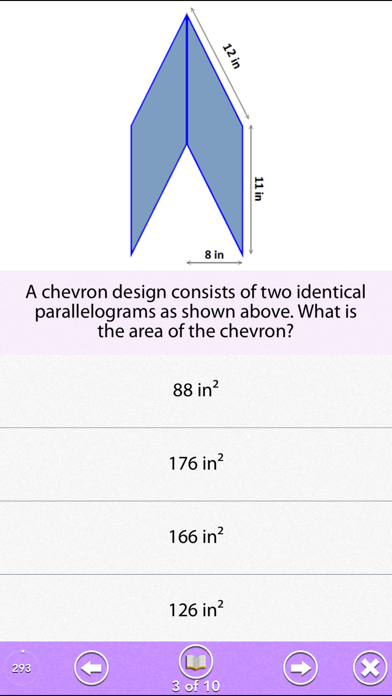 Geometry Review - GRE® Screenshot