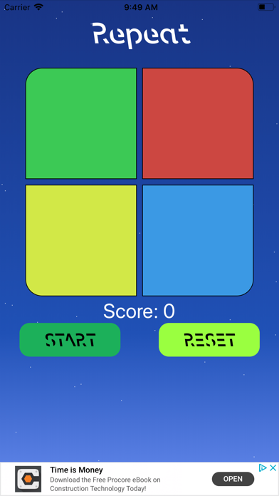 How to cancel & delete Repeat Game from iphone & ipad 1