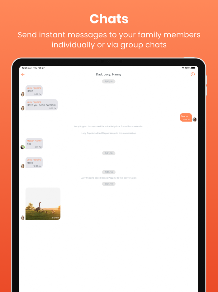 Poppinz Family Calendar App