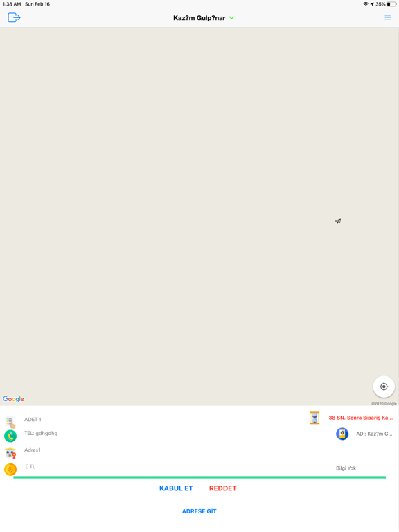 Screenshot #5 pour Delivery App
