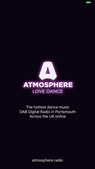 Screenshot #1 pour Atmosphere Radio