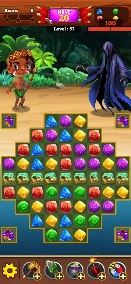 Jewels Temple - Epic Match 3