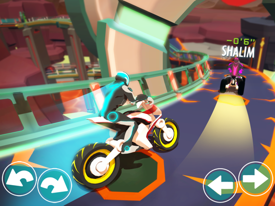 Gravity Rider BMX motorracen iPad app afbeelding 3