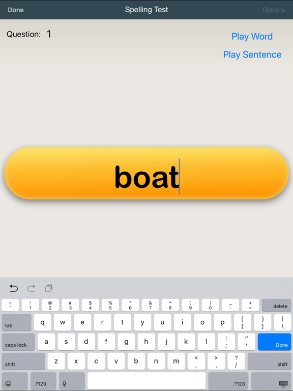 Screenshot #5 pour My Spelling List