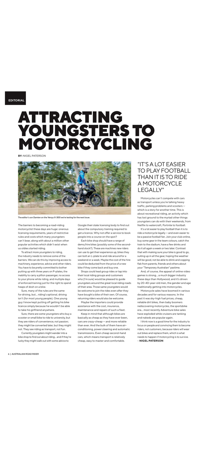 Australian Road Rider