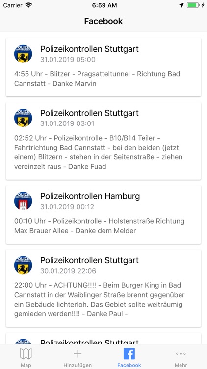 Blitzer & Polizeikontrollen screenshot-3