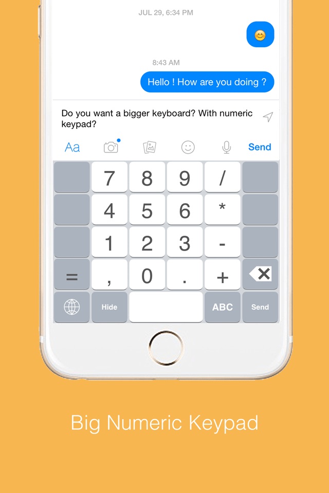 Highlighted Large Keyboard screenshot 4