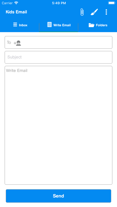 Screenshot #3 pour Kids Email