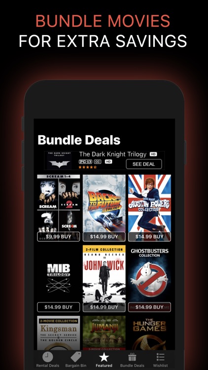 Movie Deals 75% Off Film & TV screenshot-4