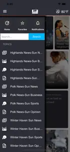 Highlands News Sun screenshot #1 for iPhone
