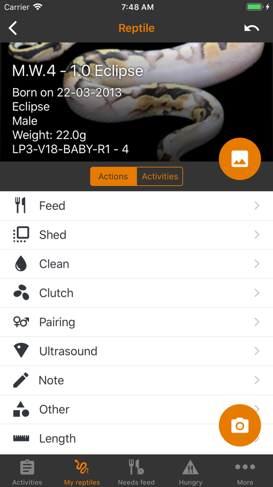 #2. Reptile Scan (iOS) Podle: ReptileScan ApS