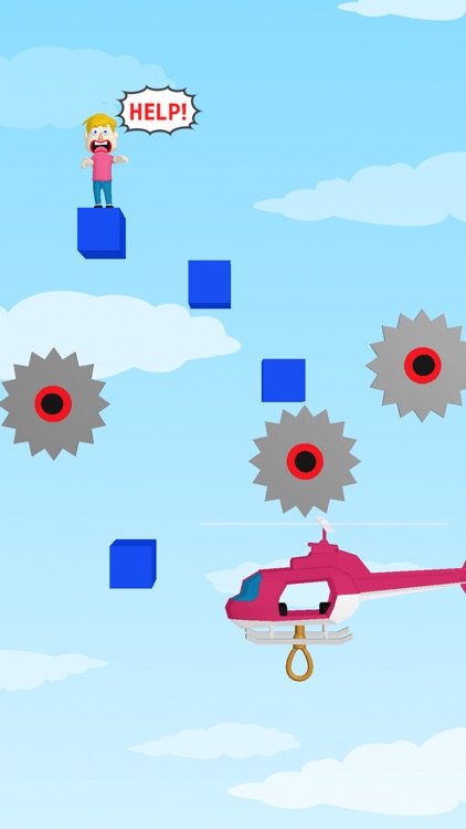 Help copter - rescue puzzle