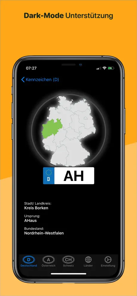 Kennzeichen-Suche