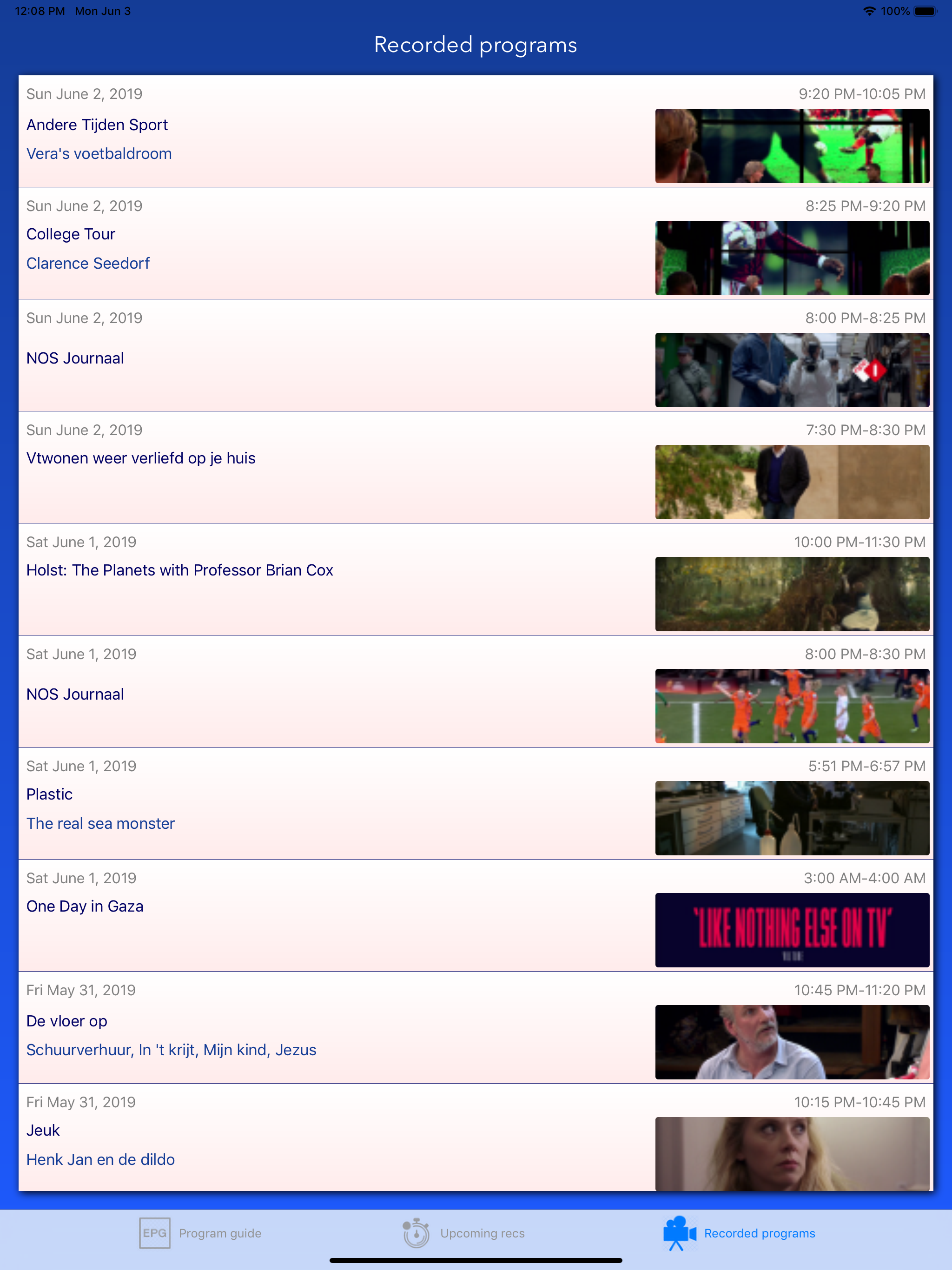 GloriousMythTV screenshot 15