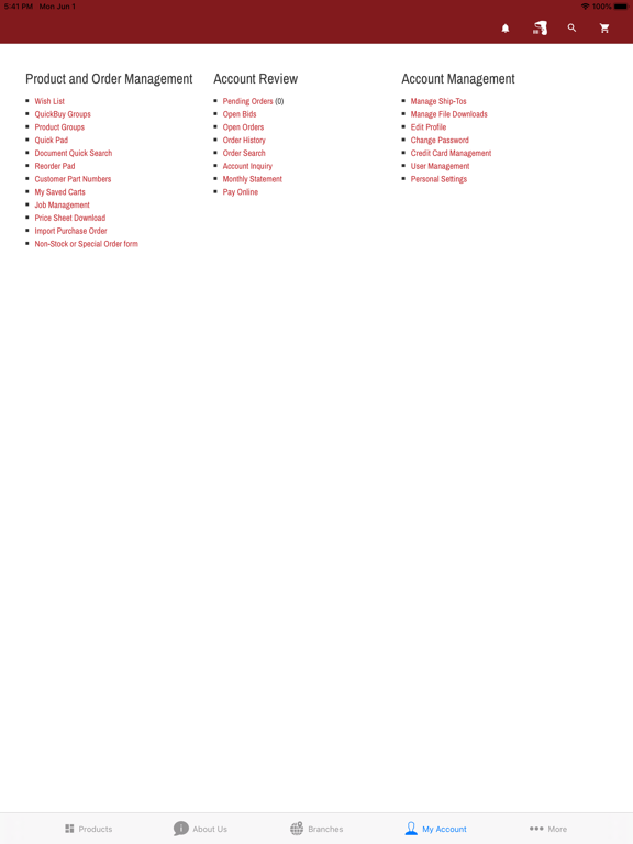Eckart Supply iPad screenshot 5 - Business app