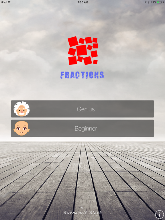 Screenshot #4 pour FractionsQuiz
