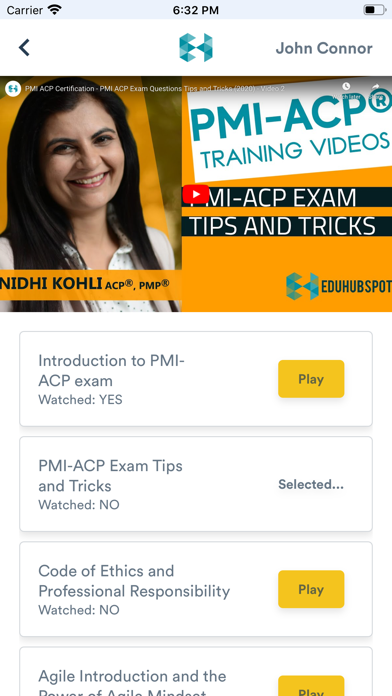 PMI-ACP Prep Questions & Video screenshot 4