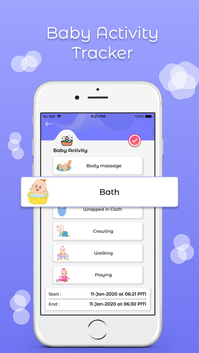 Parent Love : Baby Care Tacker Screenshot